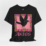Aries Whimsical Crow Tee