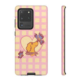 Butterfly and Dog Phone Case