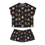 Fall Drinks Halloween Pajama Set