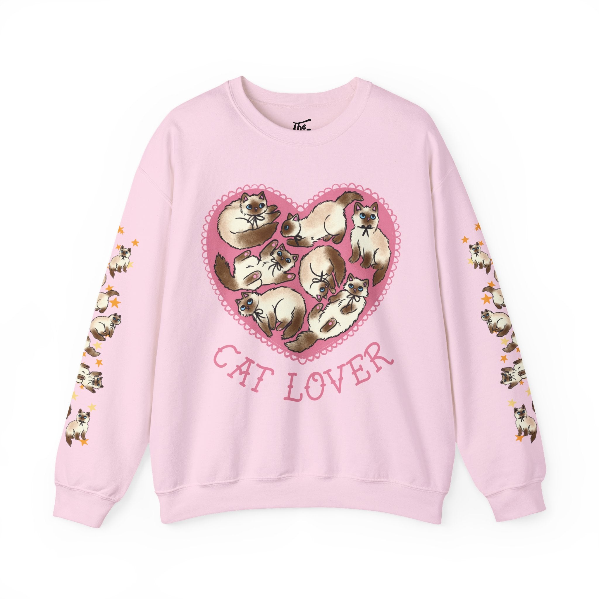 Siamese Cat Lover Crewneck Sweatshirt