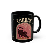 Taurus Spooky Cat Astrology Mug
