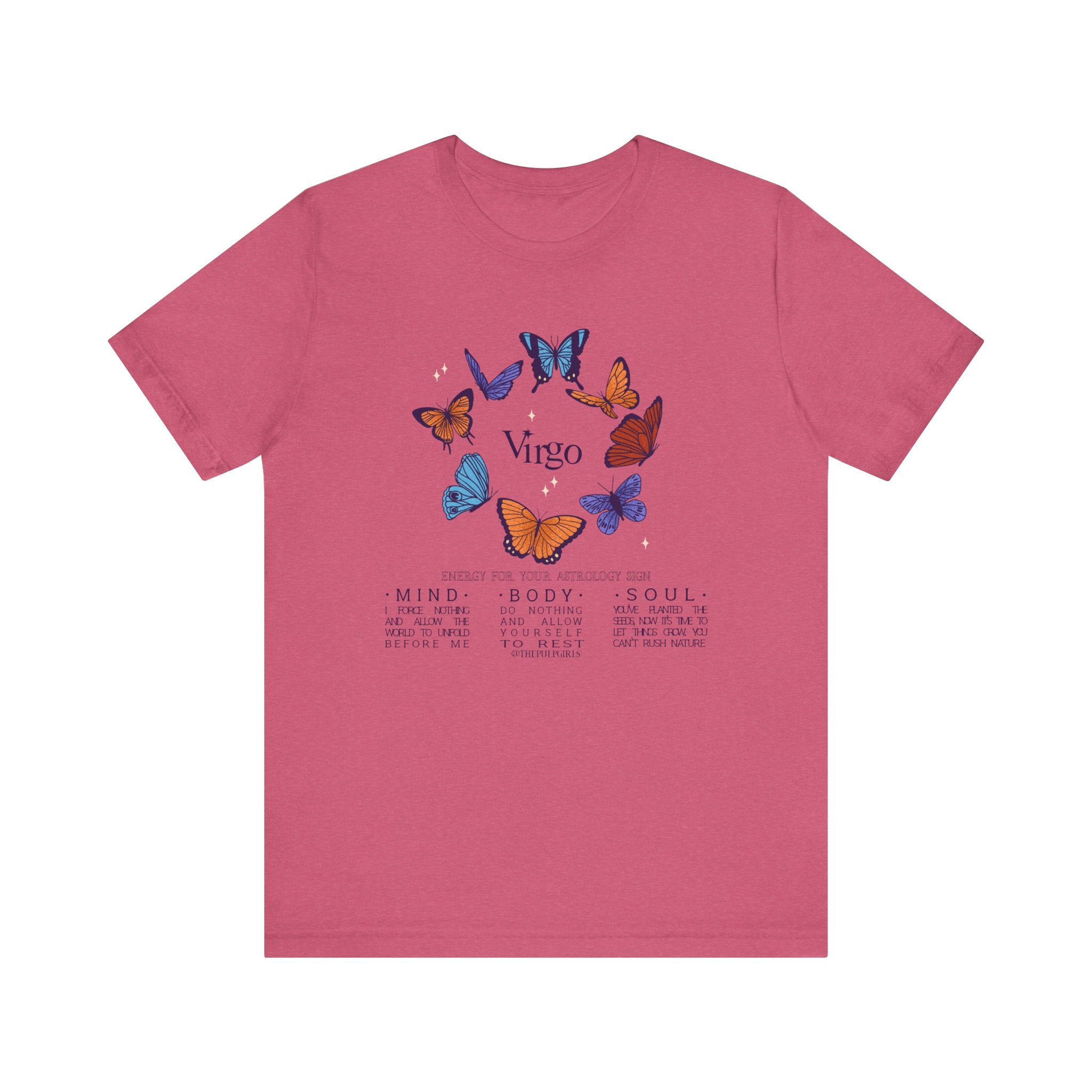 Virgo Butterfly Astrology Tee