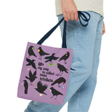 Crow Collecting Trinkets Tote Bag