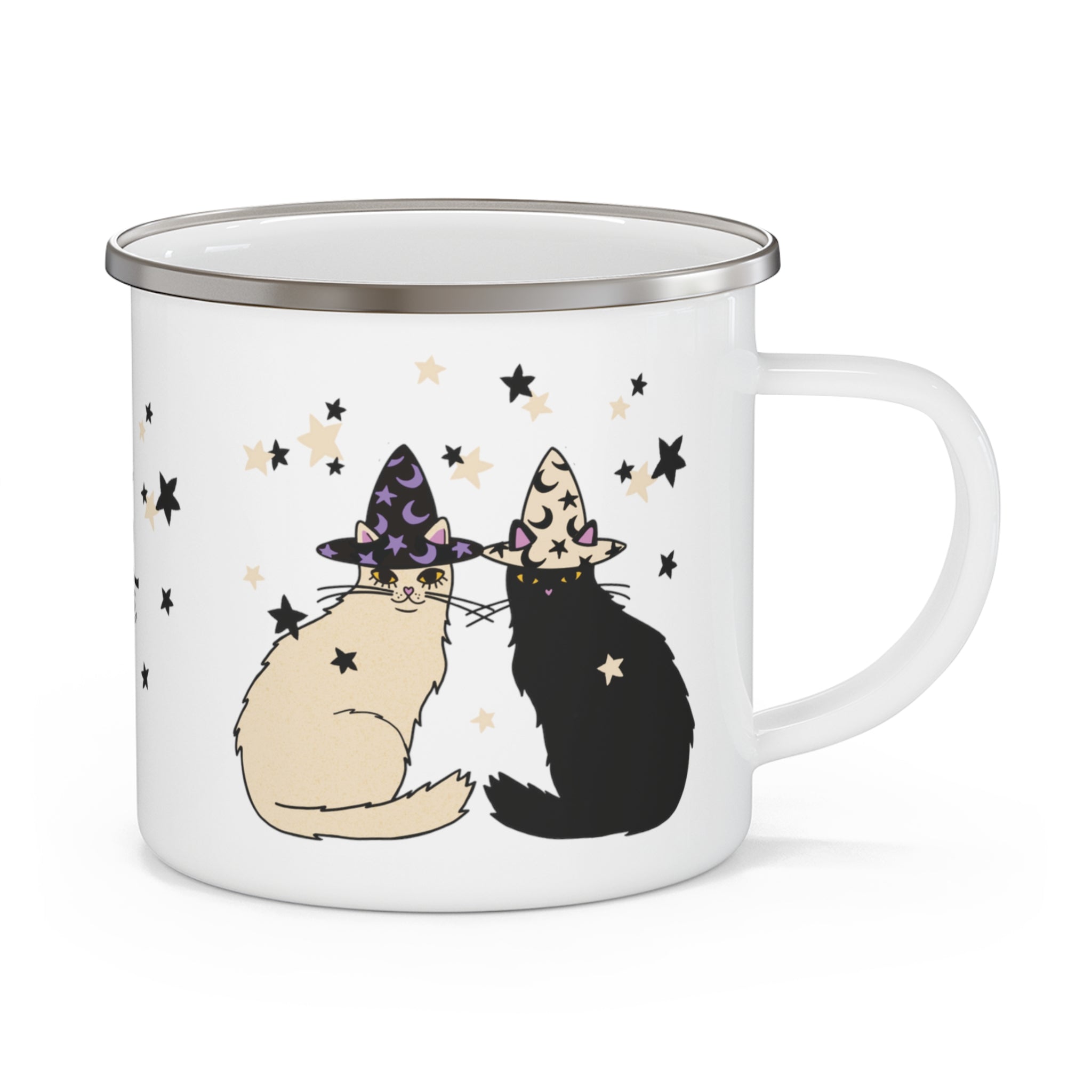 Witch Kitty Besties Camp Mug