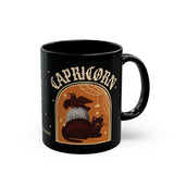 Capricorn Spooky Cat Astrology Mug