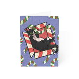 Feisty Feline Holiday Greeting Card