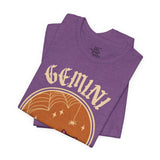 Gemini Spooky Cat Astrology Tee