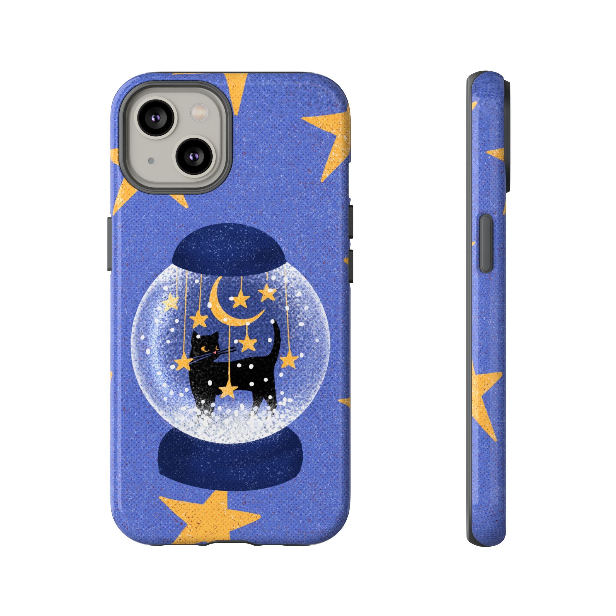 Snow Globe Kitty Phone Cases