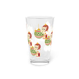 Ornament Kitty Pint Glass