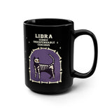 Halloween Cat Libra Astrology Mug 15oz