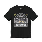 Memento Mori Astrology Tee - Aquarius