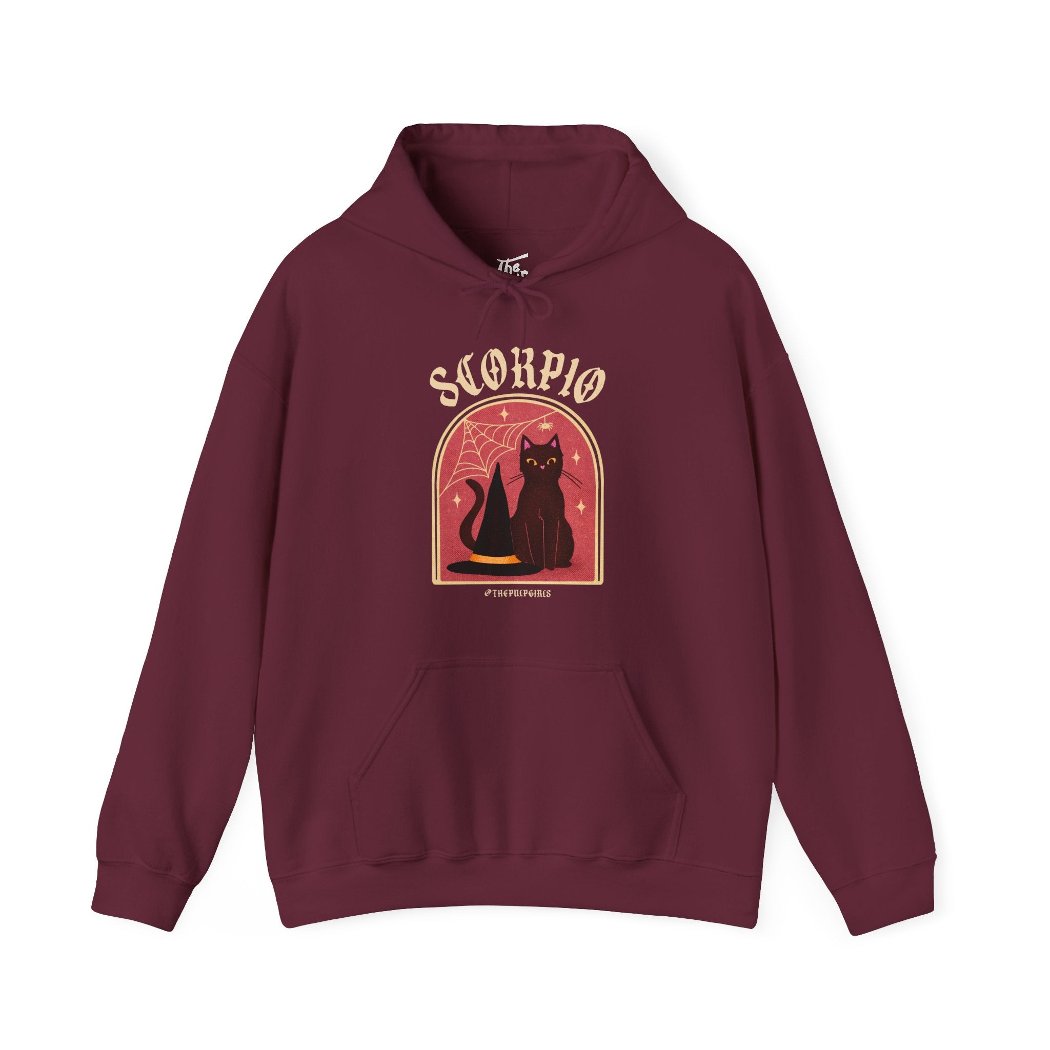 Scorpio Spooky Cat Astrology Hoodie