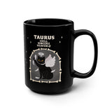 Halloween Cat Taurus Astrology Mug 15oz