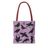 Crow Collecting Trinkets Tote Bag