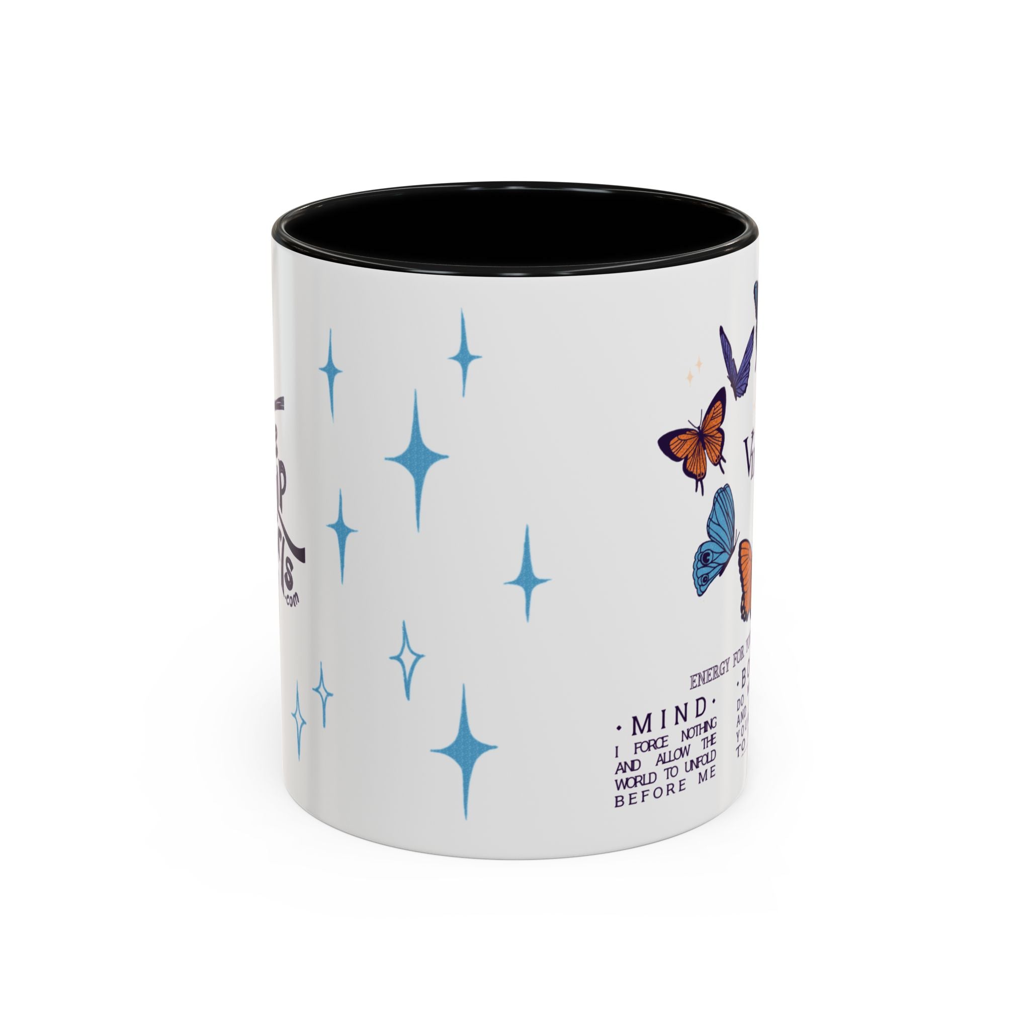 Virgo Butterfly Astrology Mug