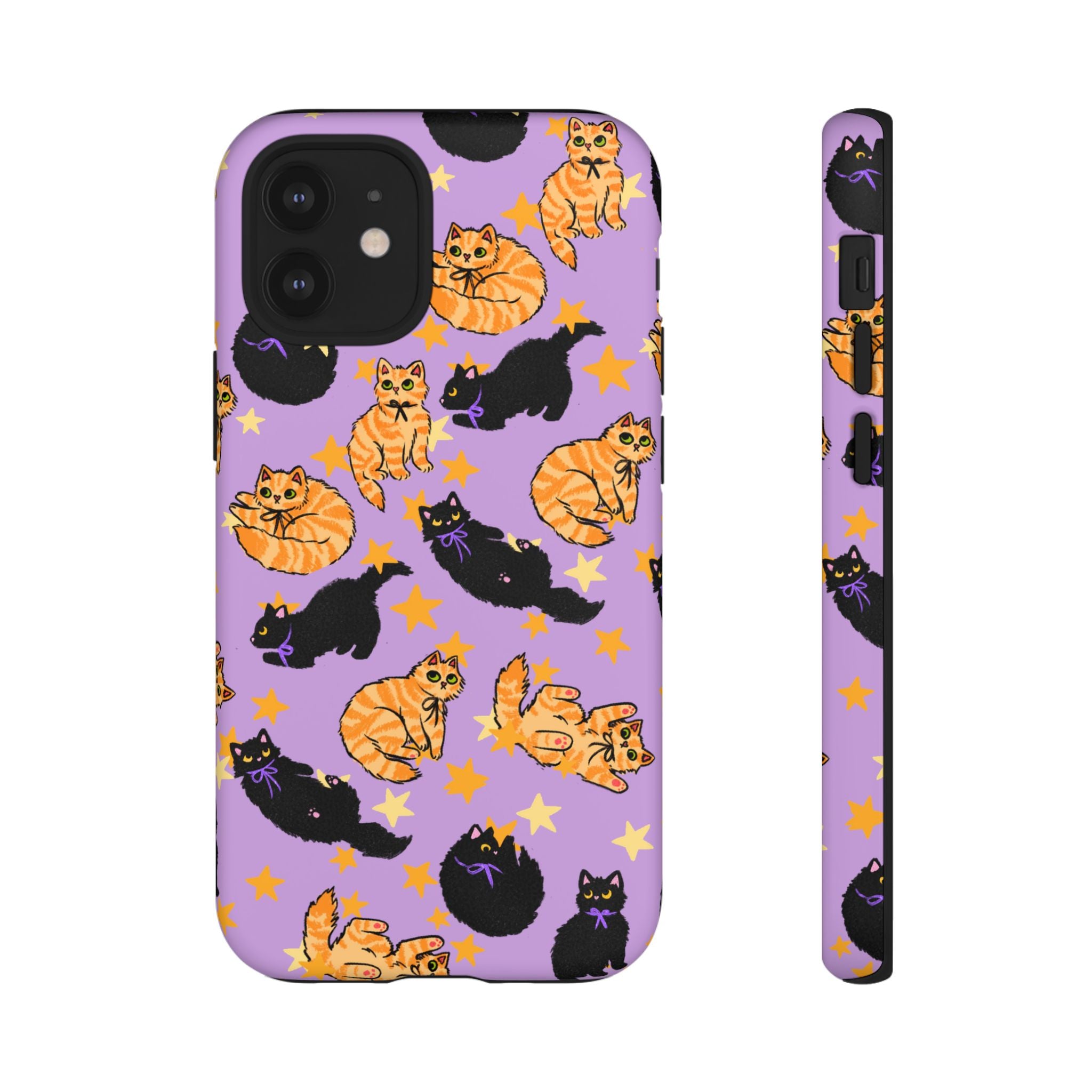 All The Kitties Phone Case - Purple