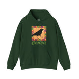 Gemini Whimsical Crow Hoodie