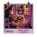 Cancer Witch Art Print