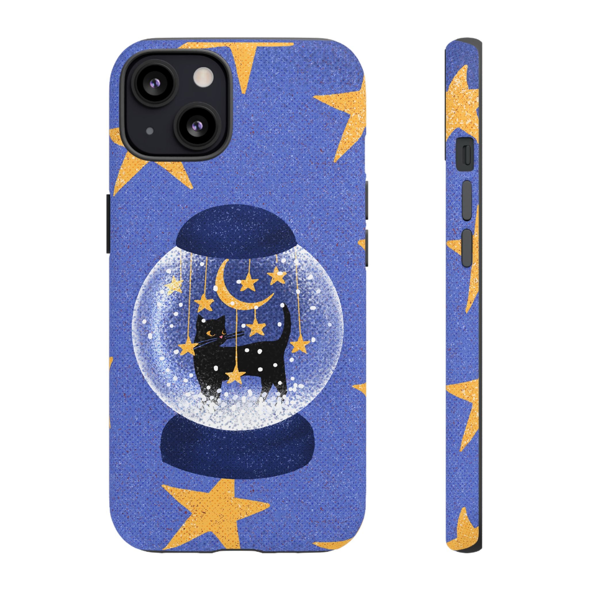 Snow Globe Kitty Phone Cases