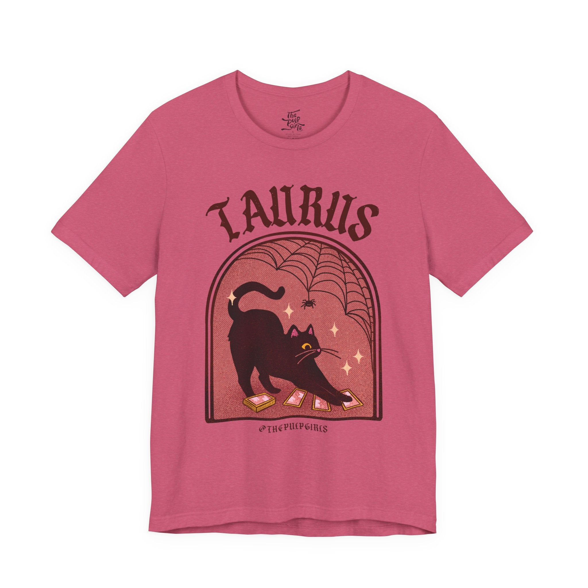 Taurus Spooky Cat Astrology Tee