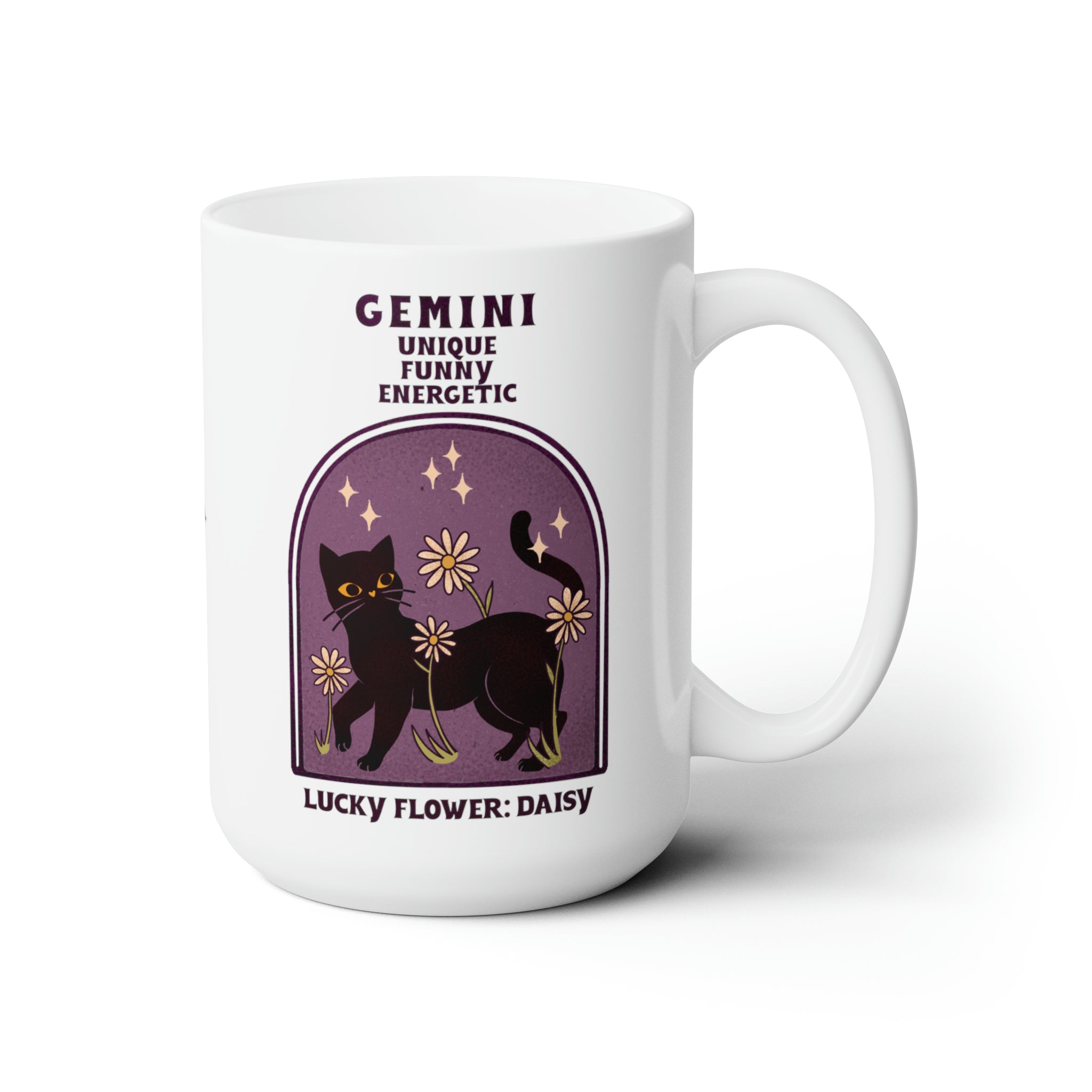 Gemini Cat Astrology Mug