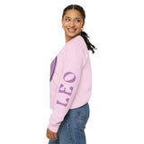 Leo Lover Dog Astrology Crewneck