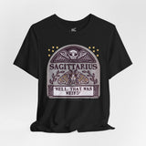 Memento Mori Astrology Tee - Sagittarius