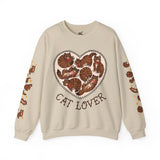 Brown Tabby Cat Lover Crewneck Sweatshirt