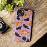 All The Kitties Phone Case - Purple