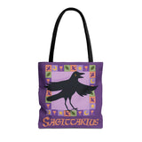 Sagittarius Whimsical Crow Tote Bag