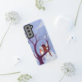 Purple Bird & Fairy Phone Case