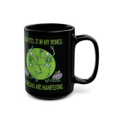 Manifesting Dreams Skeleton Mug