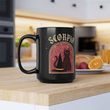 Scorpio Spooky Cat Astrology Mug