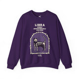 Libra Halloween Cat Astrology Crewneck