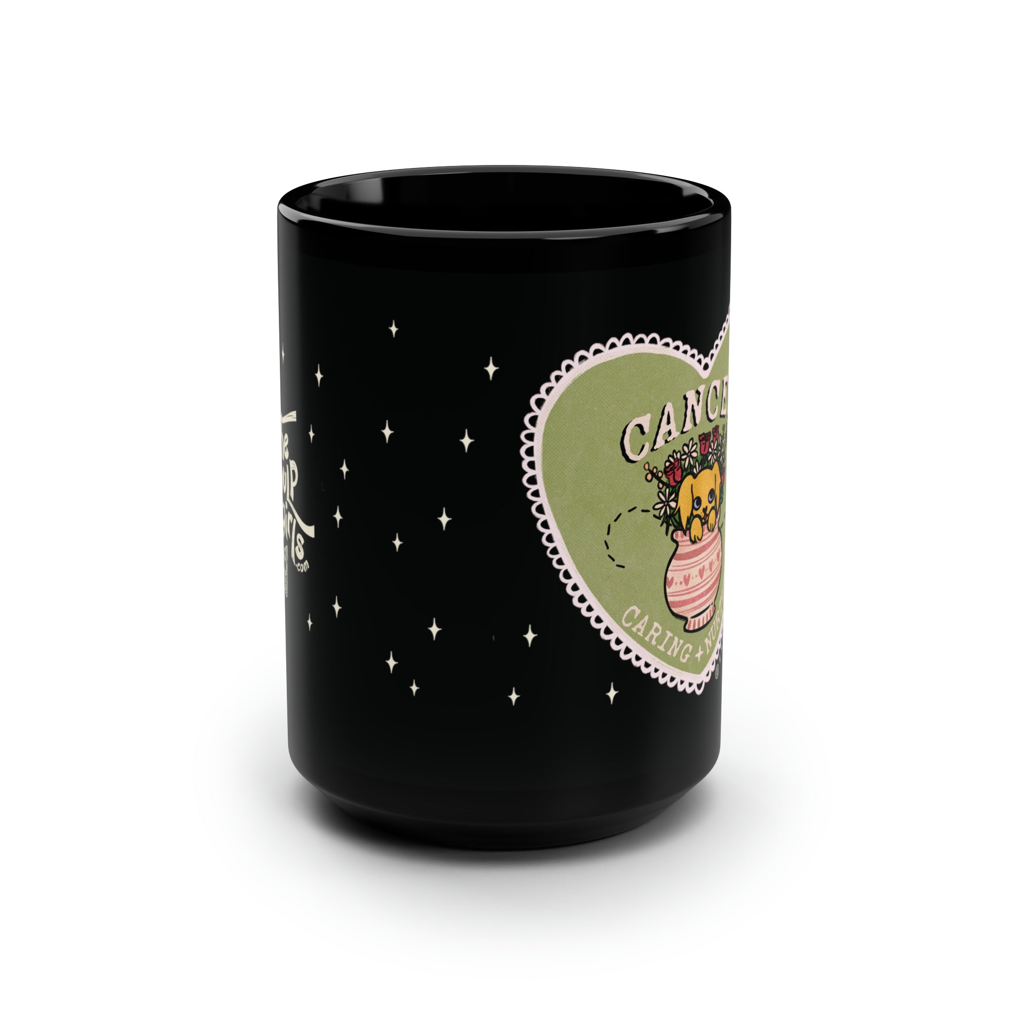 Lover Dog Astrology Mug - Cancer 15oz