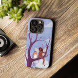 Purple Bird & Fairy Phone Case
