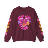 Self Love Club Pink Crewneck Sweatshirt