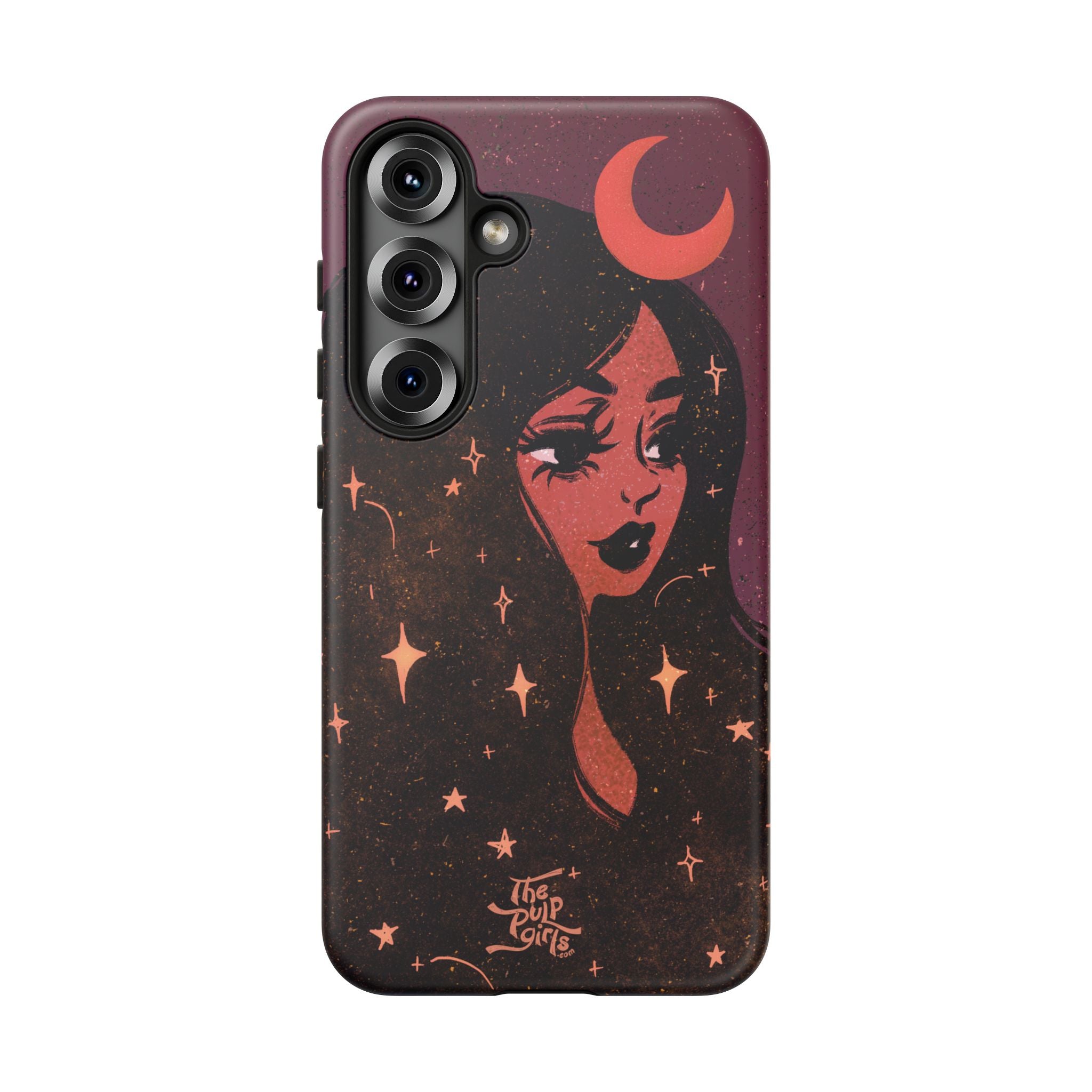 Moon Girl Red Phone Case