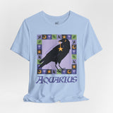 Aquarius Whimsical Crow Tee