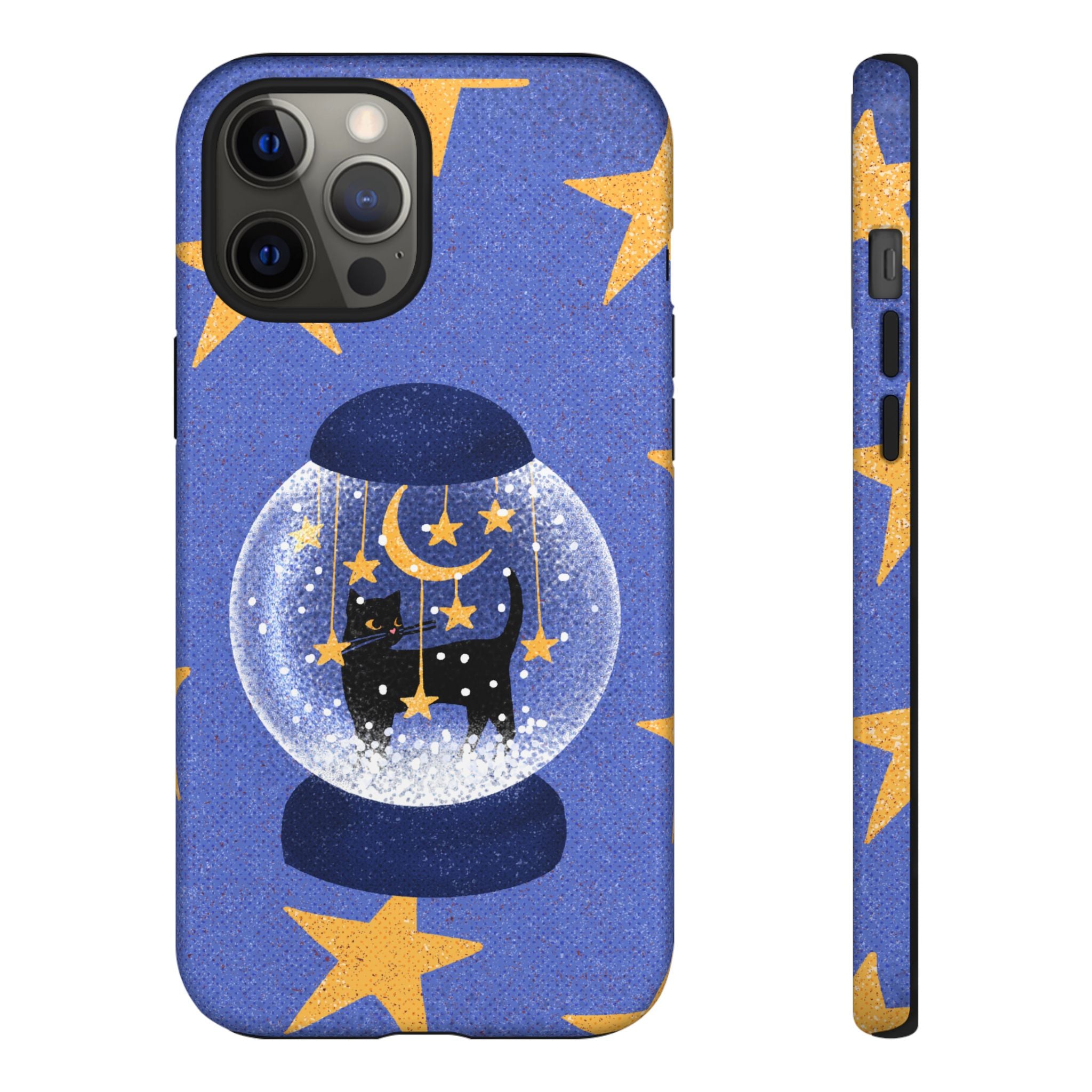 Snow Globe Kitty Phone Cases