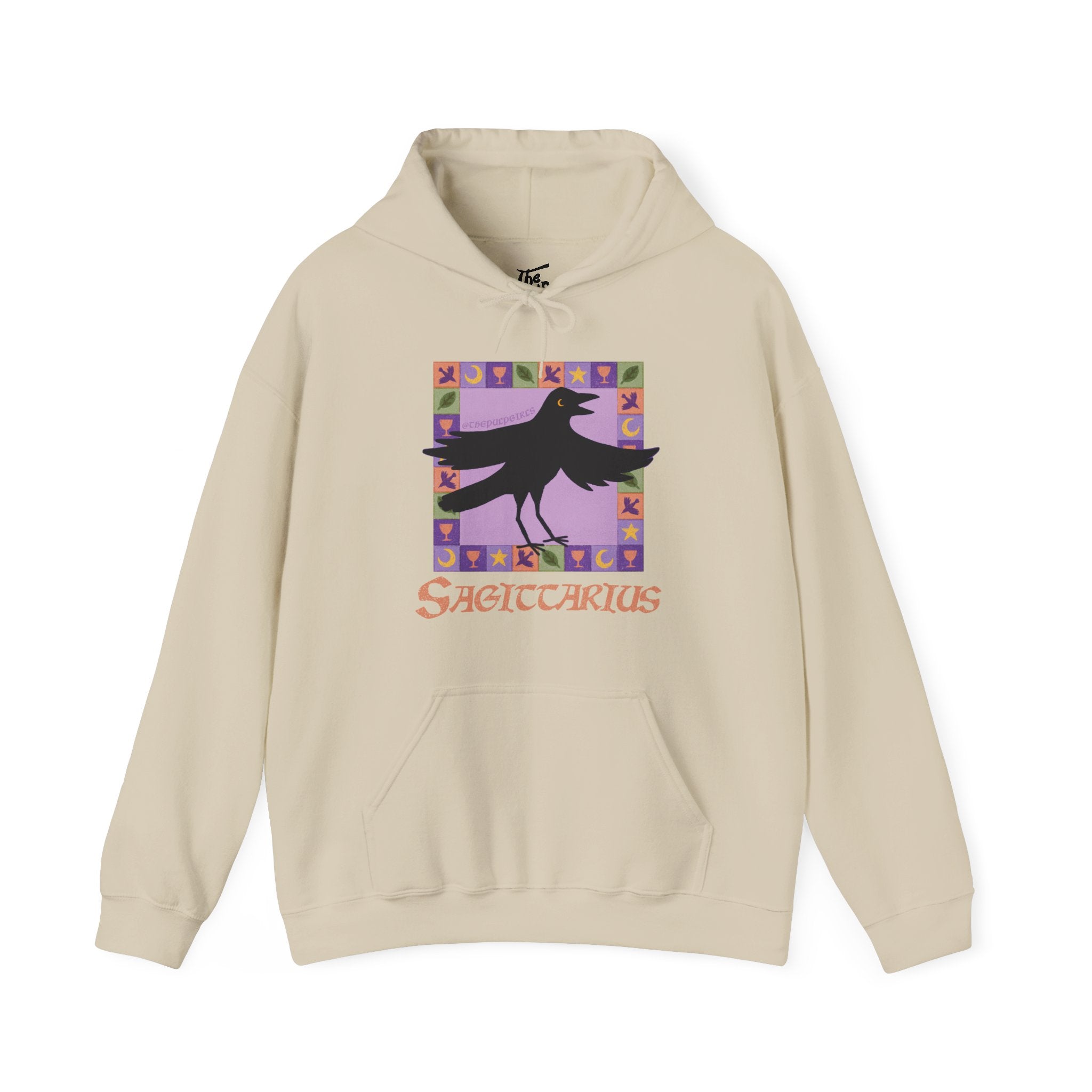 Sagittarius Whimsical Crow Hoodie