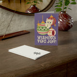 Feline Fine Holiday Greeting Card