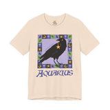 Aquarius Whimsical Crow Tee