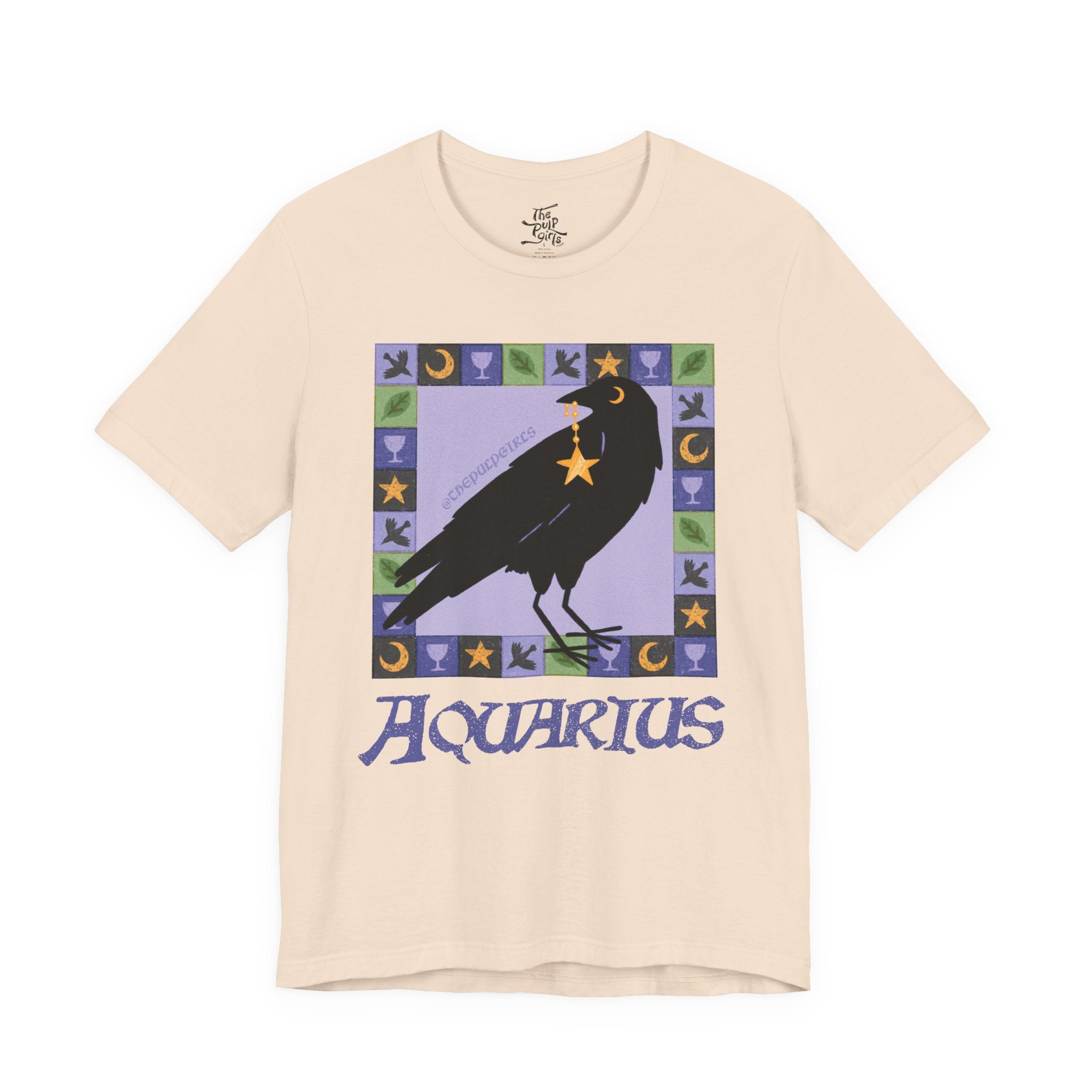 Aquarius Whimsical Crow Tee