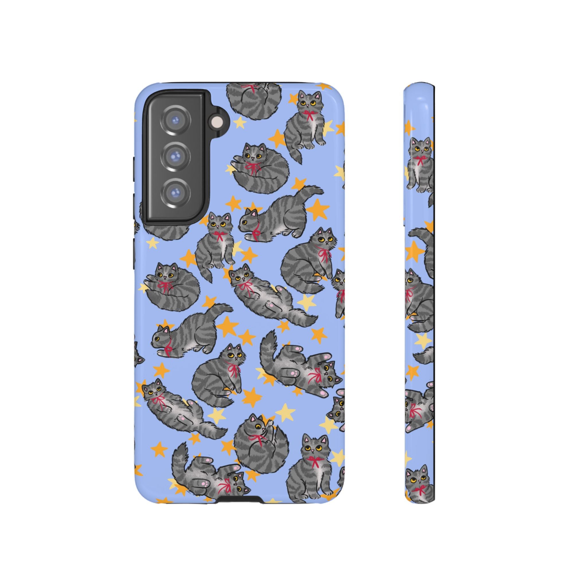 Grey Kitties Phone Case