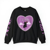 Libra Love Cat Astrology Crewneck