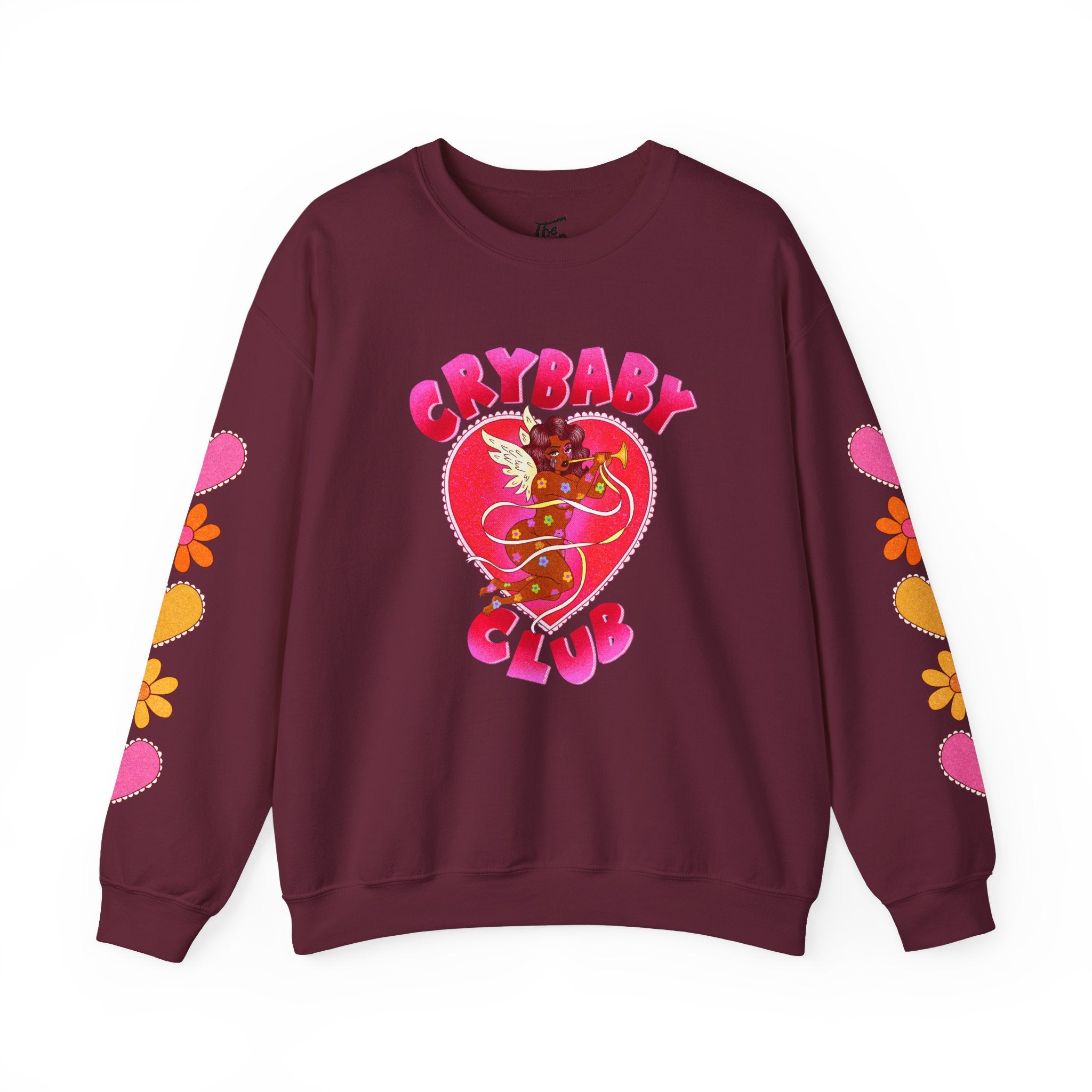 Crybaby Club Purple Crewneck Sweatshirt