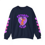 Crybaby Club Purple Crewneck Sweatshirt