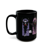 Bat Babes Retro Halloween Mug