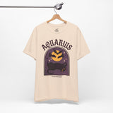 Aquarius Spooky Cat Astrology Tee